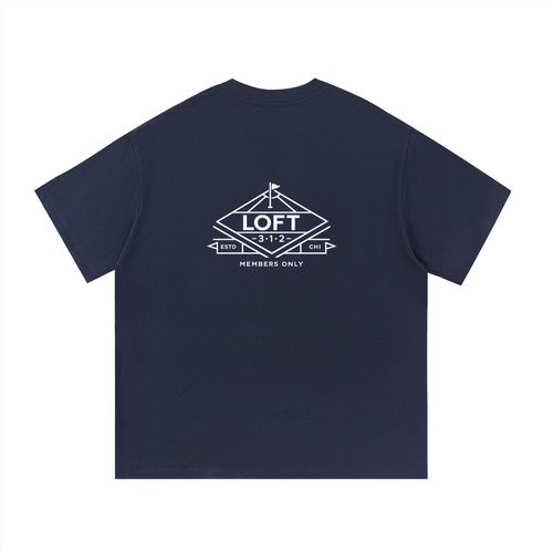 Members Only Tee - Navy
