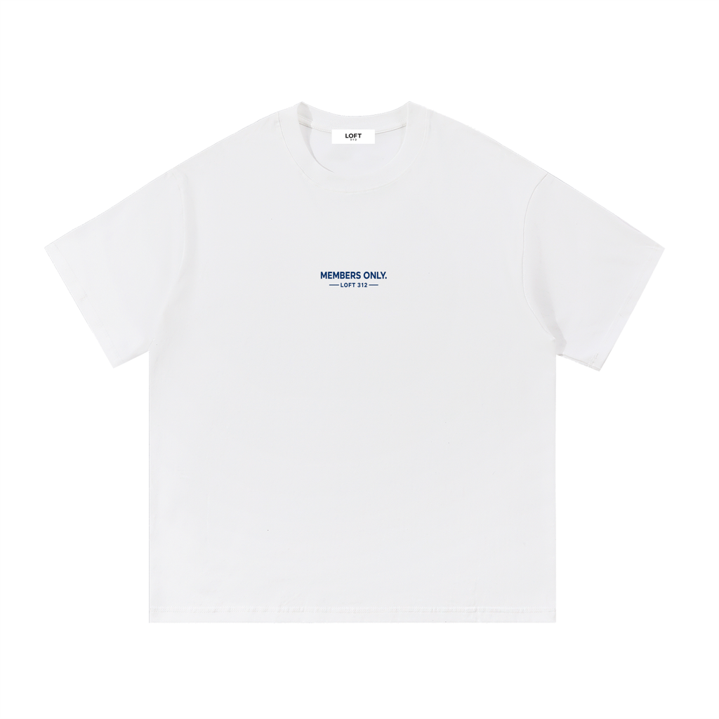 Members Only Tee - White