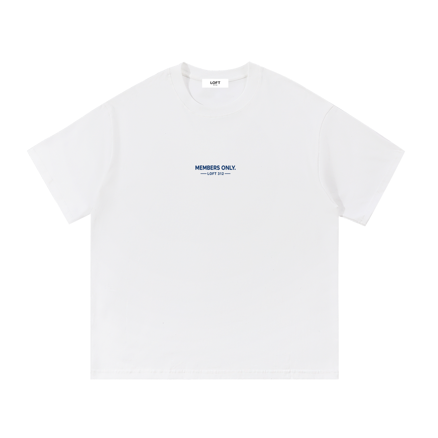 Members Only Tee - White