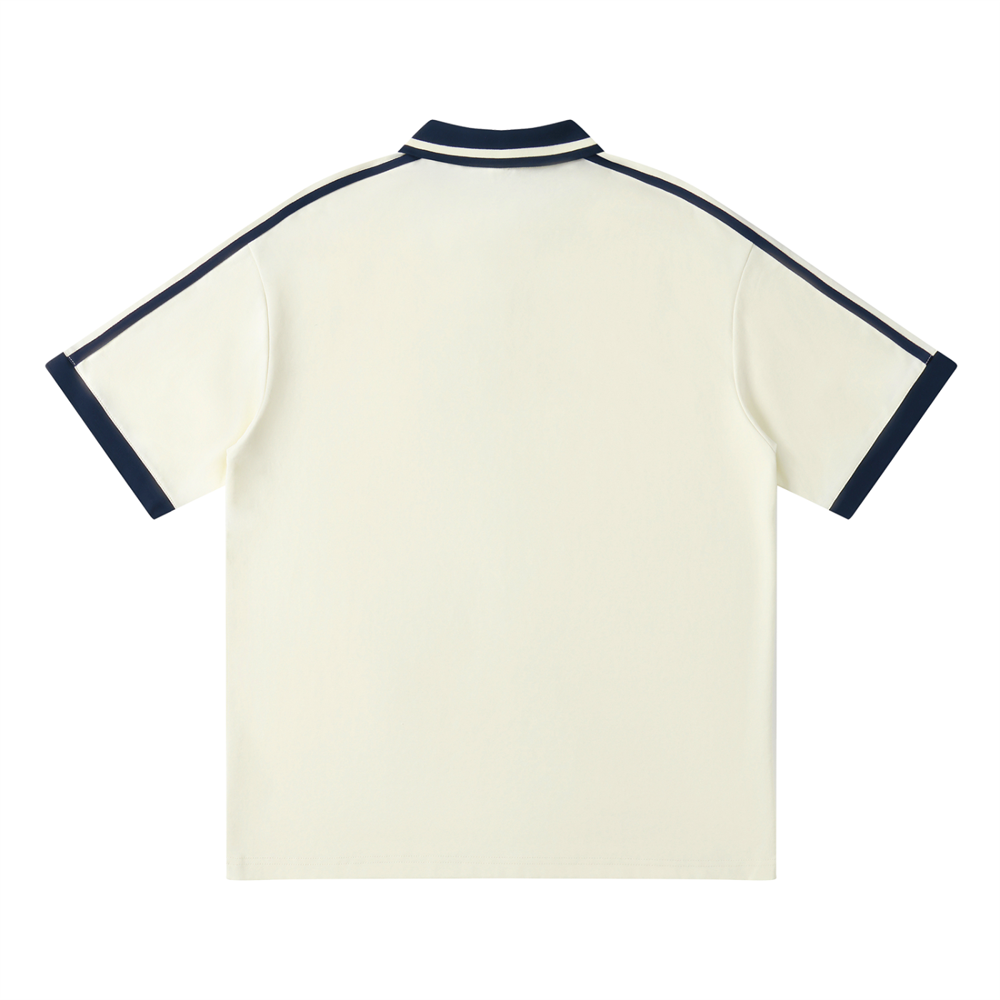 OG Cream & Navy Polo