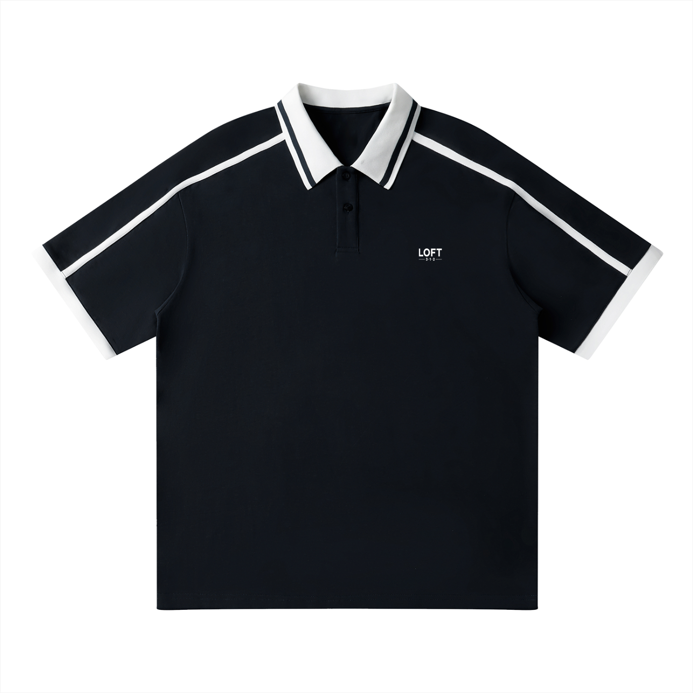 OG Black & White Polo
