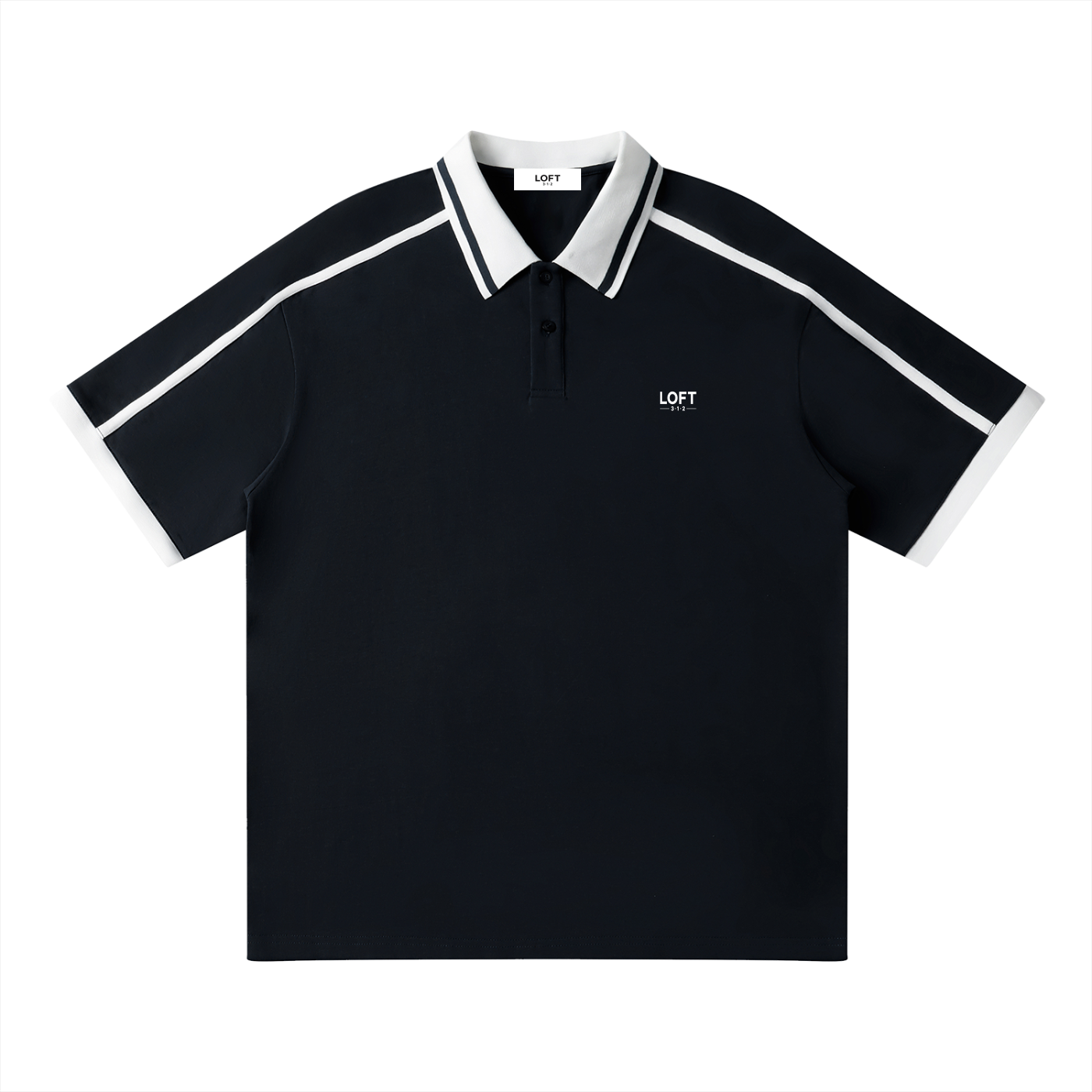 OG Black & White Polo