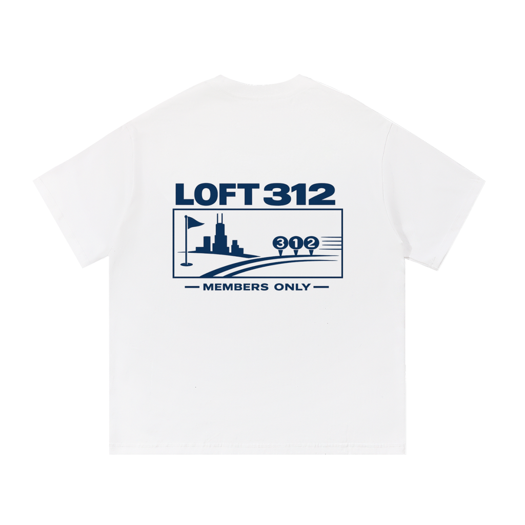 Members Only Tee - White