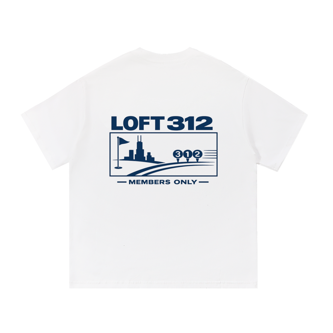 Members Only Tee - White