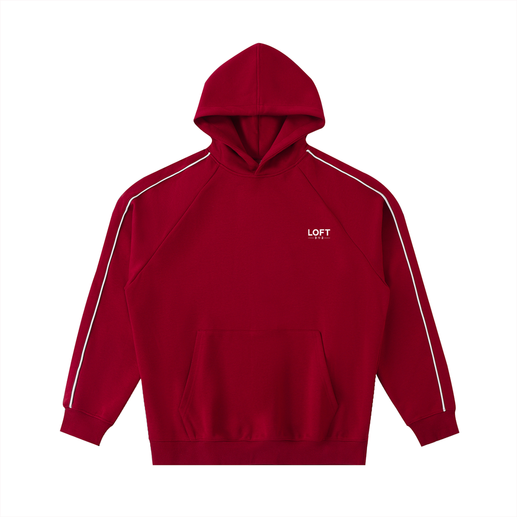 World Tour Vol. 1 Golf Hoodie - Red & White