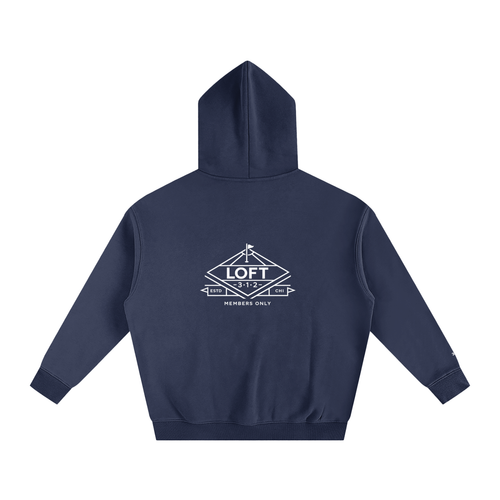 Members Only Oversized Hoodie - Navy